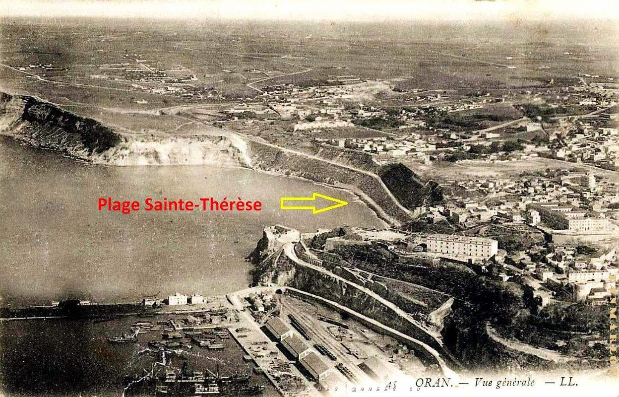 Oran - Vue Generale - Plage Sainte Therese a.JPG